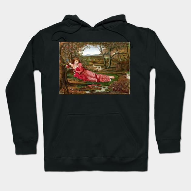 Song Without Words - John Melhuish Strudwick Hoodie by forgottenbeauty